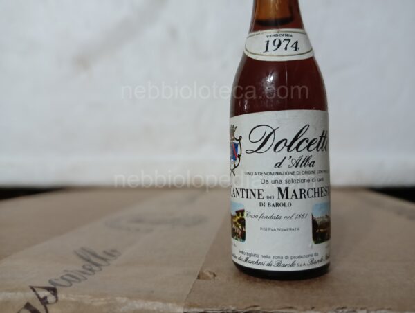 Dolcetto d'Alba Riserva Numerata Marchesi di Barolo 1974 miniature 10.5cc - Image 9