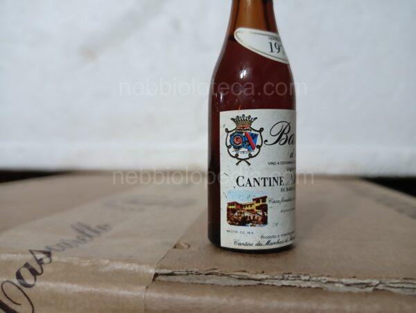 Barbera d'Alba Riserva Numerata Marchesi di Barolo 1974 miniature 10.5cc - Image 10