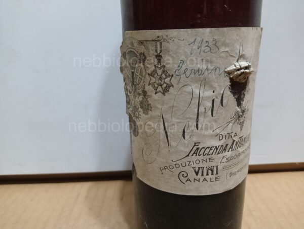 Nebbiolo Faccenda Antonino 1933 - Image 4
