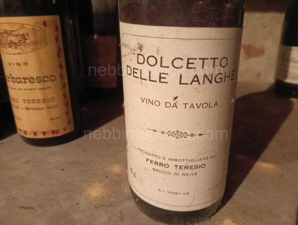 Dolcetto delle Langhe Ferro Teresio 1982 - Image 3