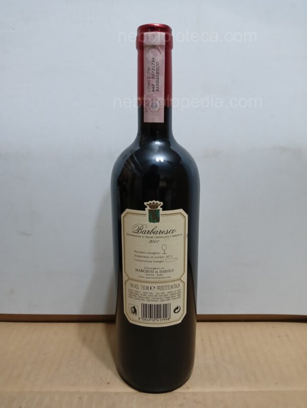 Barbaresco Marchesi di Barolo 2007 - Image 2