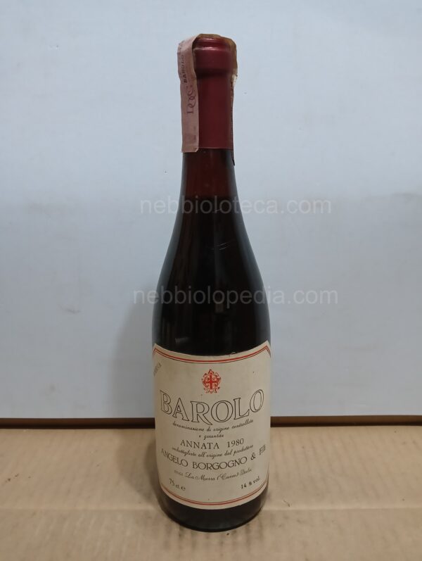 Barolo Riserva Borgogno Angelo & F.lli 1980