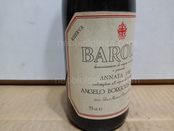 Barolo Riserva Borgogno Angelo & F.lli 1980 - Image 8