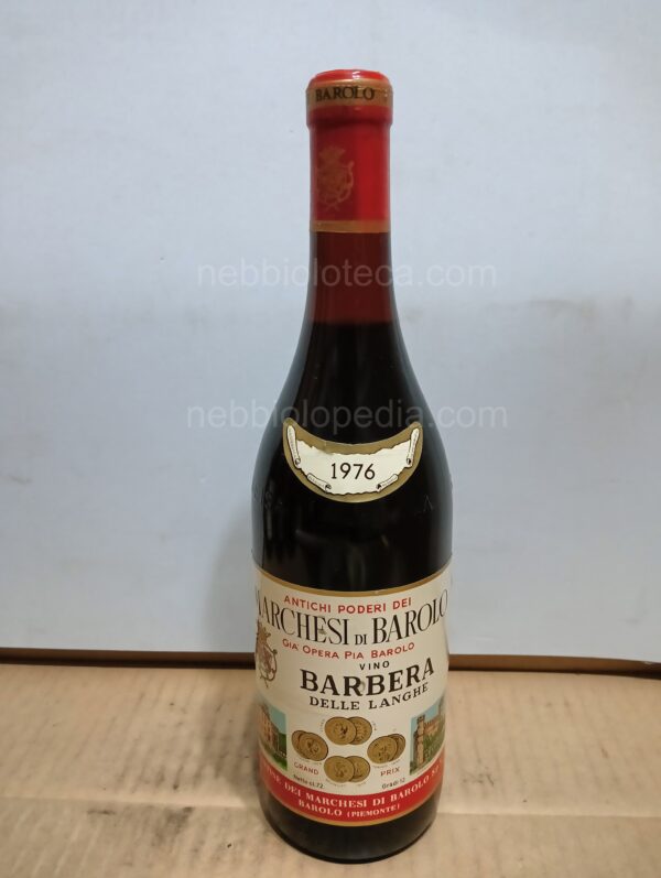 Barbera delle Langhe Marchesi di Barolo 1976