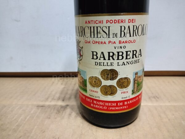 Barbera delle Langhe Marchesi di Barolo 1976 - Image 6