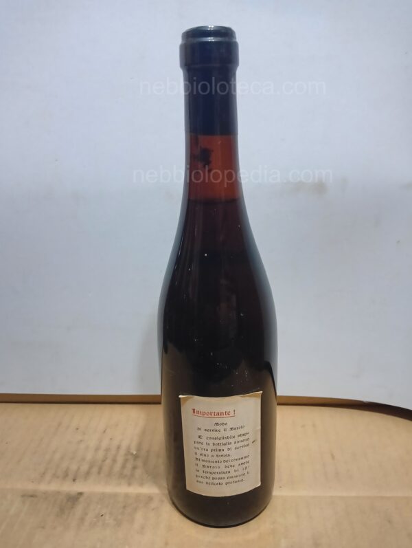 Barolo Alessandria Giovanni 1976 - Image 8