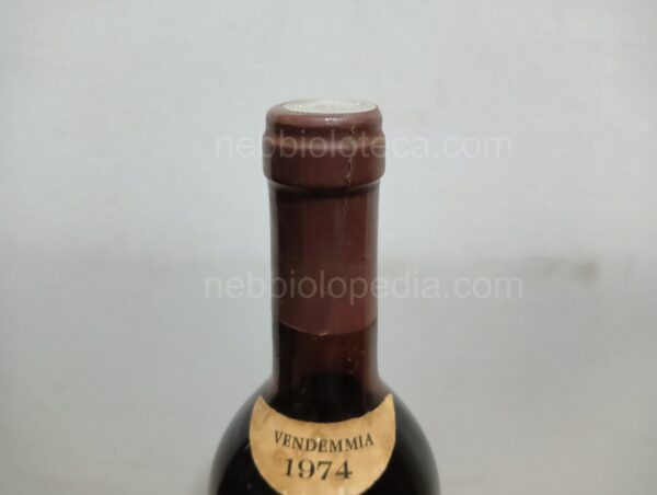 Barolo Audasso Franco Cantine 1974 - Image 3