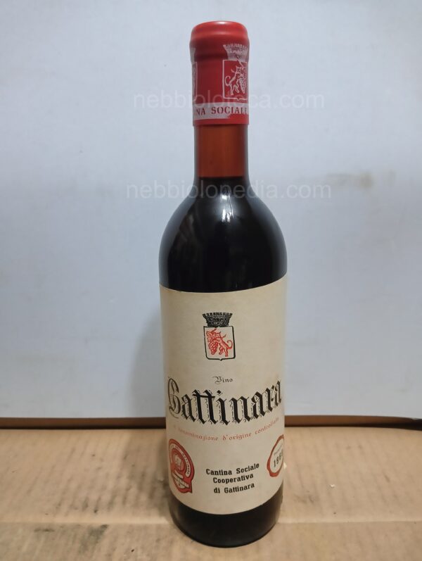 Gattinara Cantina Sociale Cooperativa di Gattinara 1968