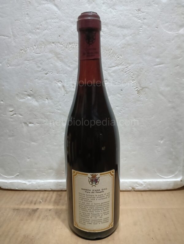 Barbera d'Alba Vigna del Paiagallo Riserva Numerata Marchesi di Barolo 1978 - Image 23