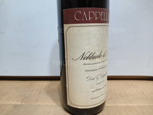 Nebbiolo d'Alba Cappellano 1980 - Image 9