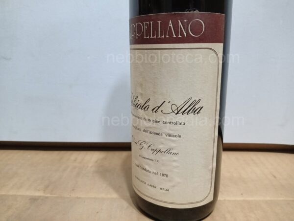 Nebbiolo d'Alba Cappellano 1980 - Image 10