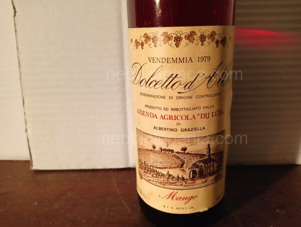 Dolcetto d'Alba Dij Luis Azienda Agricolo da Albertin Graziella 1979 - Image 4
