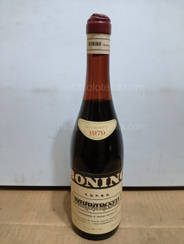 Barbaresco Bonino Romano 1979