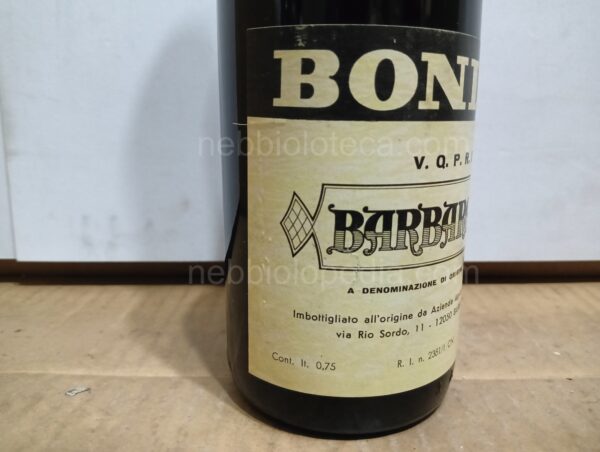 Barbaresco Bonino Romano 1979 - Image 2