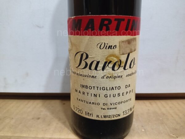 Barolo Martini Giuseppe 70s (Copy) - Image 6