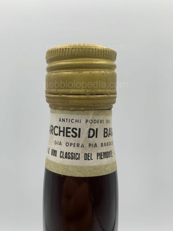 Gran Passito Barolo Marchesi di Barolo 60s - Image 3