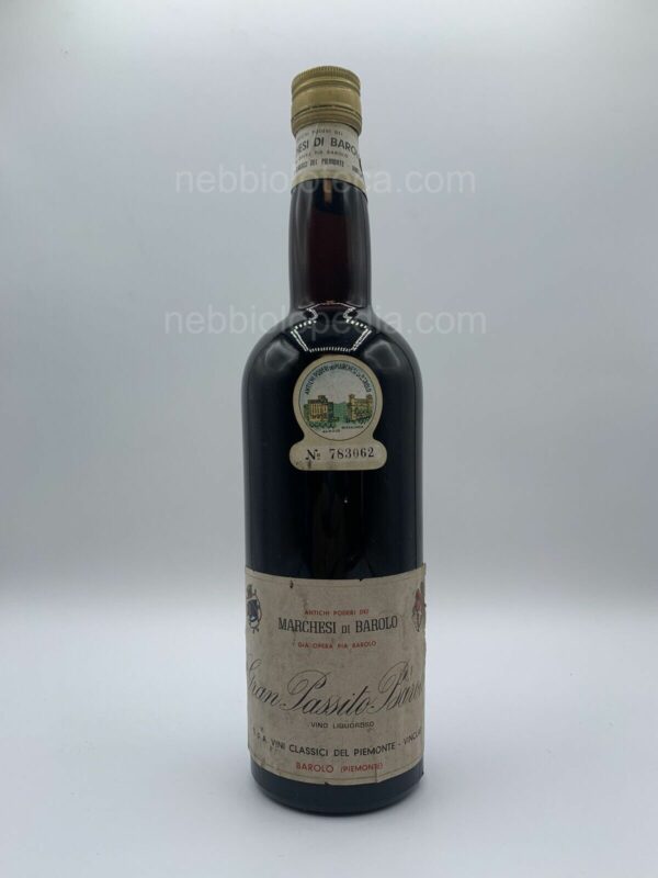 Gran Passito Barolo Marchesi di Barolo 60s